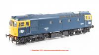 3377 Heljan Class 33/2 Diesel Locomotive number D6590 in BR Blue livery with full yellow ends